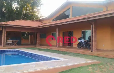 Chácara com 4 dormitórios à venda, 900 m² por r$ 800.000,00 - condominio ninho verde - porangaba/sp