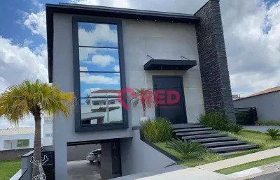 Sobrado com 4 dormitórios à venda, 540 m² por r$ 2.150.000,00 - condomínio portal da primavera - sorocaba/sp