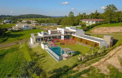 Casa com 5 dormitórios à venda, 1000 m² por r$ 19.700.000,00 - condomínio terras de são josé ii - itu/sp