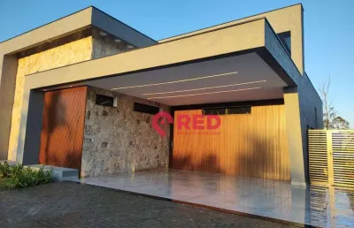 Casa com 3 dormitórios à venda, 245 m² por r$ 2.500.000,00 - alphaville nova esplanada - votorantim/sp