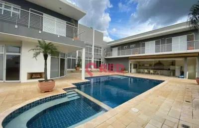 Casa com 5 quartos - venda por r$ 6.900.000 ou aluguel por r$ 25.000/mês - colinas do mosteiro de itaici - indaiatuba/sp