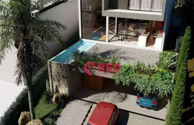 Sobrado com 3 dormitórios à venda, 243 m² por r$ 2.090.000,00 - condomínio vale das águas - bragança paulista/sp