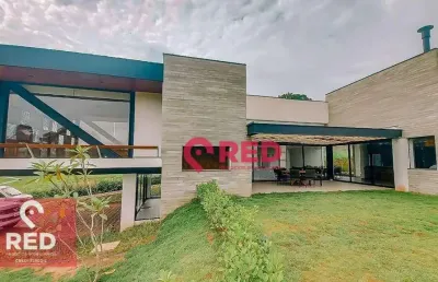 Casa com 5 dormitórios à venda, 770 m² por r$ 9.200.000,00 - condomínio terras de são josé ii - itu/sp