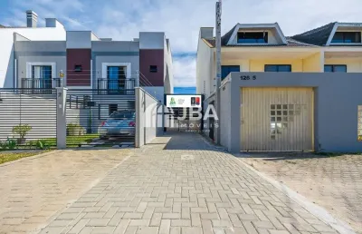 Casa em condomínio fechado com 3 quartos à venda na rua doutor gonzaga de campos, 156, uberaba, curitiba, 115 m2 por r$ 679.000
