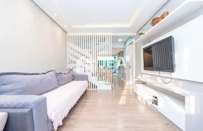 Casa em condomínio fechado com 4 quartos à venda na rua blasco ibánez, 234, jardim das américas, curitiba, 135 m2 por r$ 649.000