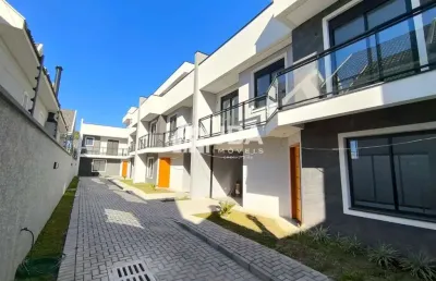 Casa em condomínio fechado com 3 quartos à venda na rua gerônimo muraro, 894, santa felicidade, curitiba, 138 m2 por r$ 860.560