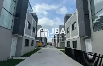 Casa em condomínio fechado com 3 quartos à venda na rua rodolfo bernardelli, 569, uberaba, curitiba, 105 m2 por r$ 639.000