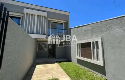 Casa com 3 quartos à venda na rua josé vieira de paula, 303, sítio cercado, curitiba, 82 m2 por r$ 449.000