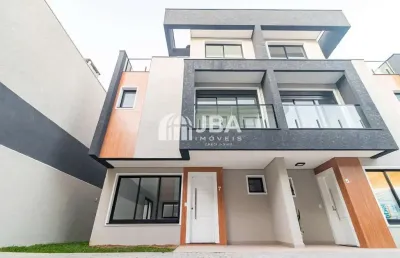 Casa em condomínio fechado com 3 quartos à venda na rua senador roberto glaser, 264, jardim das américas, curitiba, 134 m2 por r$ 989.000