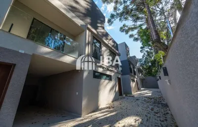 Casa em condomínio fechado com 3 quartos à venda na rua nossa senhora de nazaré, 1253, boa vista, curitiba, 161 m2 por r$ 1.050.000