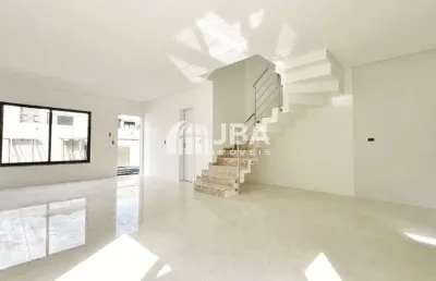 Casa em condomínio fechado com 3 quartos à venda na rua irmã flávia borlet, 595, hauer, curitiba, 135 m2 por r$ 929.000