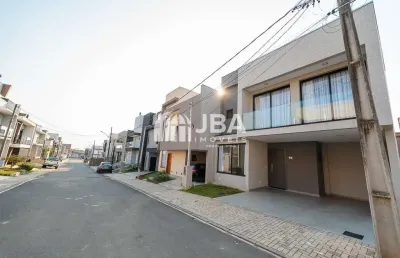 Casa em condomínio fechado com 3 quartos à venda na rua pedro wieler, 1091, xaxim, curitiba, 135 m2 por r$ 850.000