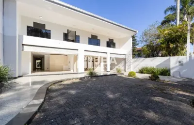 Casa comercial com 6 salas para alugar na avenida nossa senhora da luz, 2257, jardim social, curitiba, 550 m2 por r$ 12.000