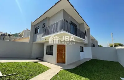 Casa com 3 quartos à venda na rua salomão elias feder, 625, uberaba, curitiba, 138 m2 por r$ 750.000