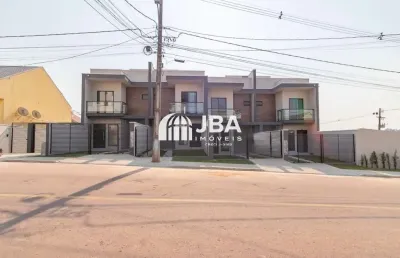 Casa em condomínio fechado com 3 quartos à venda na rua humberto zanato, 25, pinheirinho, curitiba, 79 m2 por r$ 580.000