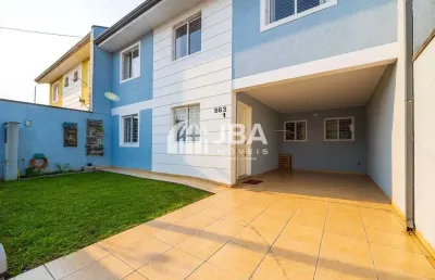 Casa com 3 quartos à venda na rua humberto mattana, 563, capão da imbuia, curitiba, 136 m2 por r$ 599.000