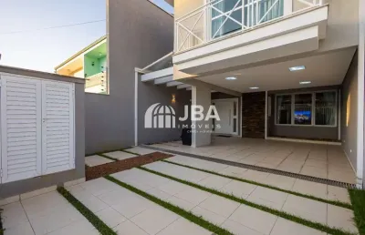 Casa com 4 quartos à venda na rua isaías régis de miranda, 3407, boqueirão, curitiba, 265 m2 por r$ 1.390.000