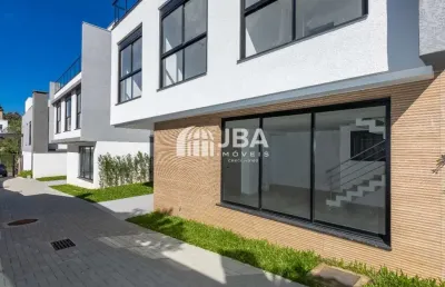 Casa em condomínio fechado com 3 quartos à venda na rua doutor nelson de souza pinto, 363, são lourenço, curitiba, 122 m2 por r$ 970.000