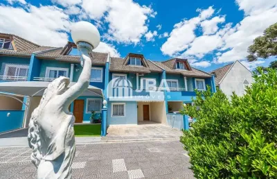 Casa em condomínio fechado com 3 quartos à venda na rua pedro gabardo, 801, xaxim, curitiba, 132 m2 por r$ 649.000