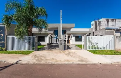 Casa com 3 quartos à venda na rua rio tietê, 177, iguaçu, fazenda rio grande, 79 m2 por r$ 450.000