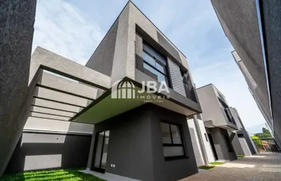 Casa em condomínio fechado com 3 quartos à venda na rua dom bosco, 481, novo mundo, curitiba, 97 m2 por r$ 740.000