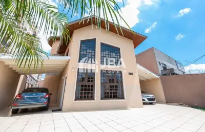 Casa com 3 quartos à venda na rua alcino guanabara, 2151, hauer, curitiba, 320 m2 por r$ 1.190.000
