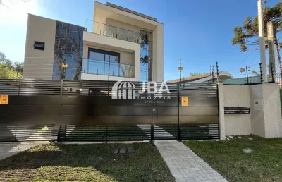 Casa em condomínio fechado com 3 quartos à venda na rua silveira neto, 945, água verde, curitiba, 137 m2 por r$ 849.000