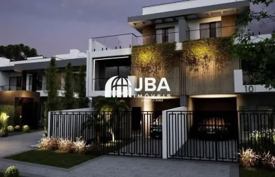 Casa em condomínio fechado com 3 quartos à venda na rua fernando amaro, 1144, alto da rua xv, curitiba, 145 m2 por r$ 1.248.290
