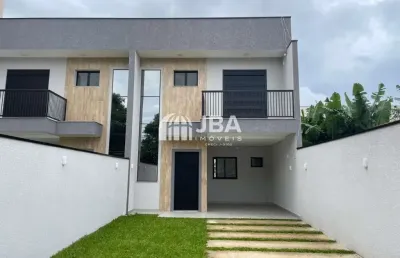 Casa com 3 quartos à venda na rua orestes persegona, 384, parque da fonte, são josé dos pinhais, 120 m2 por r$ 789.000