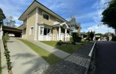 Casa em condomínio fechado com 4 quartos à venda na rua antônio escorsin, 1750, são braz, curitiba, 244 m2 por r$ 1.990.000