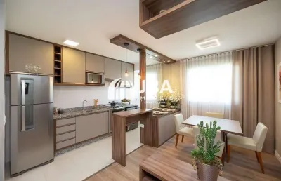 Apartamento com 2 quartos à venda na rua josé kleina, 1500, planta almirante, almirante tamandaré, 52 m2 por r$ 289.000
