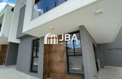 Casa em condomínio fechado com 3 quartos à venda na ferreira, 20, uberaba, curitiba, 137 m2 por r$ 749.000