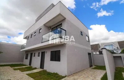 Casa em condomínio fechado com 3 quartos à venda na rua doutor heleno da silveira, 535, boqueirão, curitiba, 126 m2 por r$ 689.000