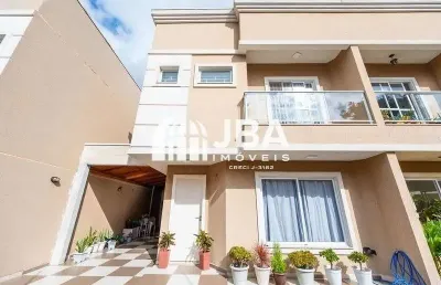 Casa em condomínio fechado com 3 quartos à venda na rua tenente-coronel vilagran cabrita, 772, boqueirão, curitiba, 128 m2 por r$ 780.000
