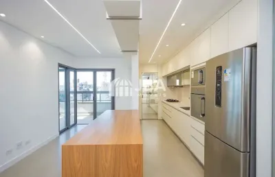 Apartamento com 3 quartos para alugar na rua clara vendramin, 326, mossunguê, curitiba, 101 m2 por r$ 6.500