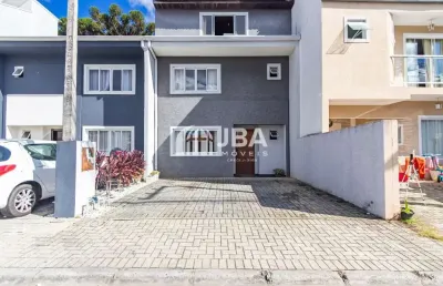 Casa em condomínio fechado com 3 quartos à venda na rua dilermando pereira de almeida, 255, pinheirinho, curitiba, 130 m2 por r$ 699.000