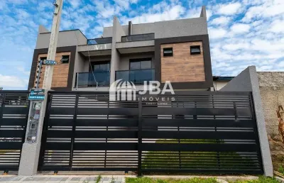 Casa com 3 quartos à venda na capitão doutor antônio josé, 1214, xaxim, curitiba, 122 m2 por r$ 730.000