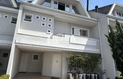 Casa em condomínio fechado com 3 quartos à venda na mercedes seiler rocha, 190, bacacheri, curitiba, 215 m2 por r$ 1.280.000