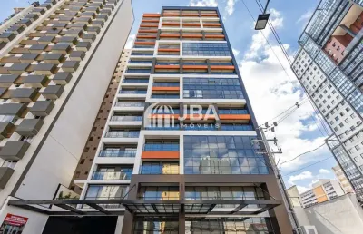 Kitnet / stúdio à venda na avenida visconde de guarapuava, 3070, centro, curitiba, 20 m2 por r$ 330.000