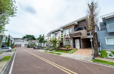 Casa em condomínio fechado com 4 quartos à venda na rua hyron homero damasceno cassou, 119, boqueirão, curitiba, 406 m2 por r$ 2.780.000