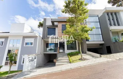 Casa em condomínio fechado com 3 quartos à venda na rua padre júlio saavedra, 970, uberaba, curitiba, 250 m2 por r$ 1.900.000