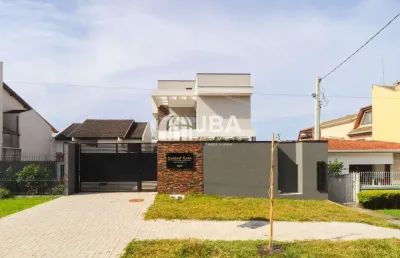 Casa em condomínio fechado com 3 quartos à venda na rua miguel abrão, 357, portão, curitiba, 179 m2 por r$ 1.299.000