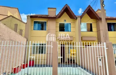Casa em condomínio fechado com 3 quartos à venda na rua são francisco de sales, 255, alto boqueirão, curitiba, 72 m2 por r$ 420.000