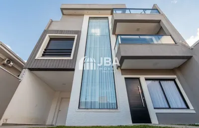 Casa com 3 quartos à venda na rua waldemiro nardino, 41, xaxim, curitiba, 155 m2 por r$ 1.295.000