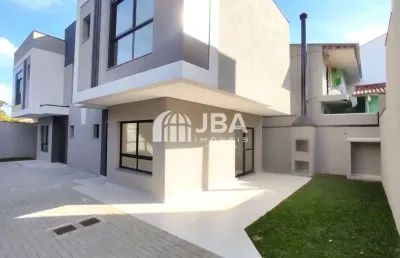 Casa em condomínio fechado com 3 quartos à venda na frei egídio carlotto, 590, cidade industrial, curitiba, 93 m2 por r$ 750.000