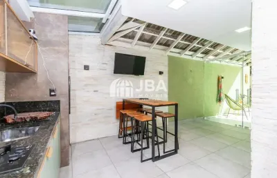Casa em condomínio fechado com 3 quartos à venda na rua padre dehon, 2480, boqueirão, curitiba, 146 m2 por r$ 649.900