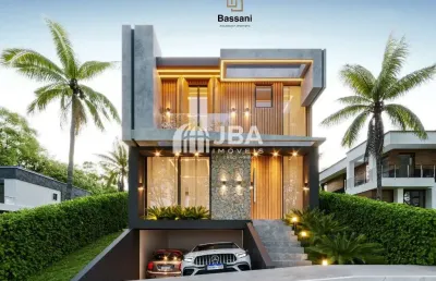 Casa em condomínio fechado com 3 quartos à venda na terminal santa cândida, 1324, santa cândida, curitiba, 191 m2 por r$ 1.590.000
