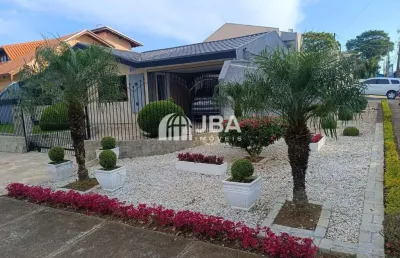 Casa com 3 quartos à venda na paulino chiuratto, 366, afonso pena, são josé dos pinhais, 129 m2 por r$ 799.000