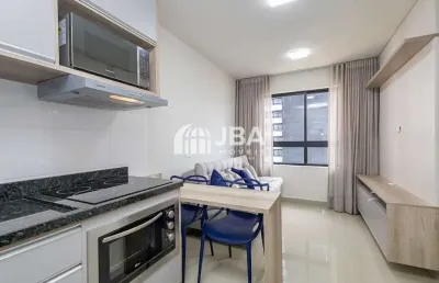 Kitnet / stúdio para alugar na avenida visconde de guarapuava, 3070, centro, curitiba, 27 m2 por r$ 3.000