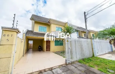 Casa com 3 quartos à venda na rua general anor pinho, 607, boa vista, curitiba, 118 m2 por r$ 690.000